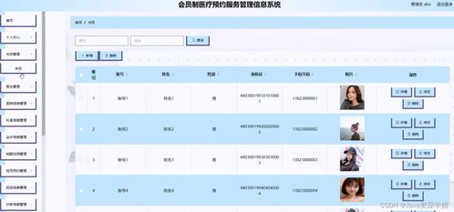 基于SpringBoot Vue的会员制医疗预约服务管理信息系统 源码、数据库与文档集成方案